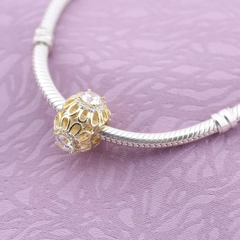(kuva) PANDORA hela - Kukka Brilliance Openwork - Näytä 3