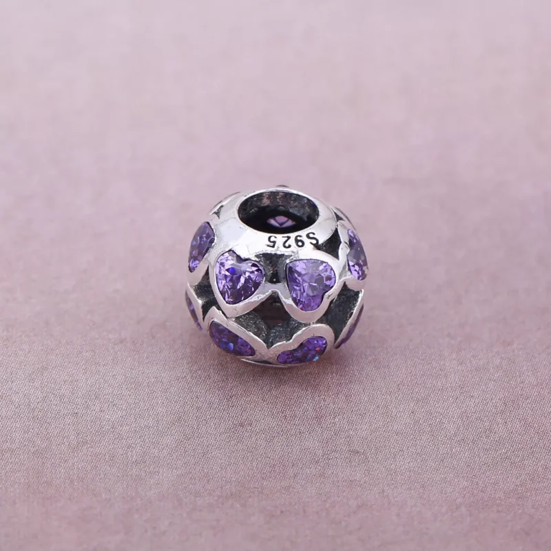 (kuva) PANDORA hela - Kuohuviini Openwork Heart - Näytä 3