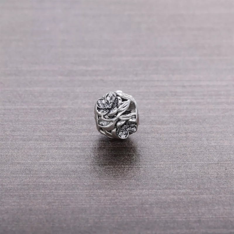 (kuva) PANDORA hela - Openwork Pavé Kukka - Näytä 4