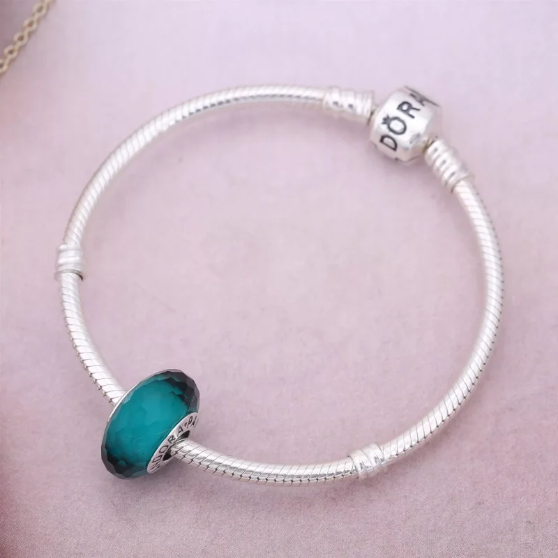 (kuva) PANDORA hela - Teal Faceted - Näytä 2