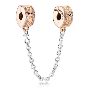 (kuva) PANDORA Logo Safety Chain - 782057CZ - Helat | PANDORA