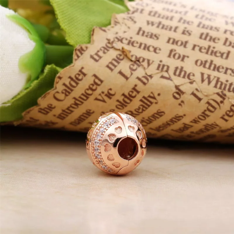 (kuva) PANDORA Rose Logo Clip - 787433CZ - Helat | PANDORA - Näytä 3