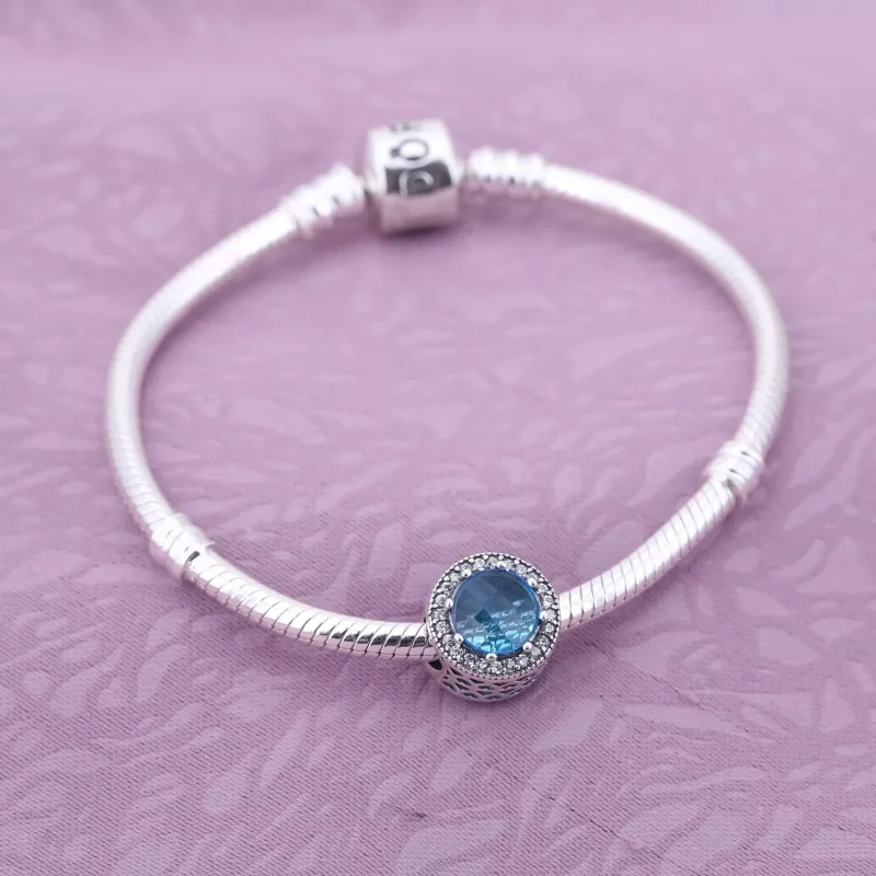 (kuva) Sky Blue Radiant Hearts - 791725NBS - Helat | PANDORA - Näytä 2