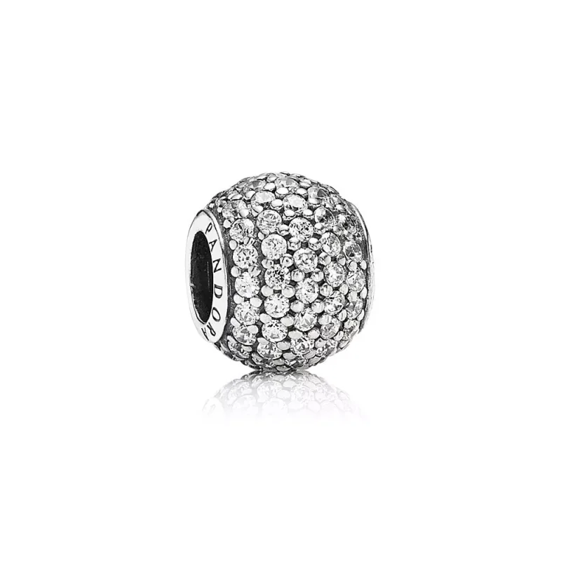 (kuva) White Pavé Ball - 791051CZ - Helat | PANDORA