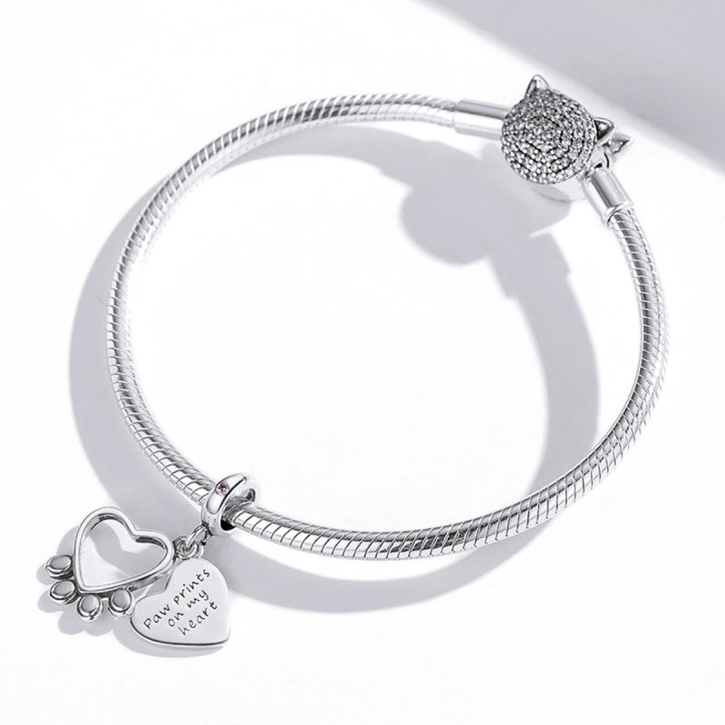 (kuva) Pandora-tyylinen Love Claws -riipus - BSC511 - Näytä 4