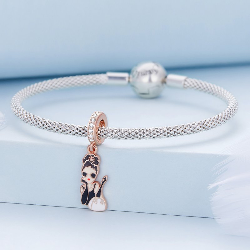(kuva) Pandora-tyylinen jumalatar Hepburn -riipus - BSC641 - Näytä 3