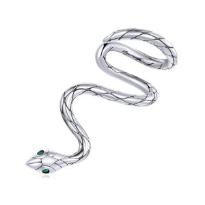 (kuva) Pandora-tyylinen Mystic Snake -korvaklipu - BSE510