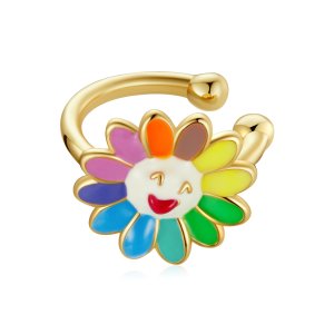 (kuva) Pandora Style Pop Sun Flower Korvaklip - SCE1235