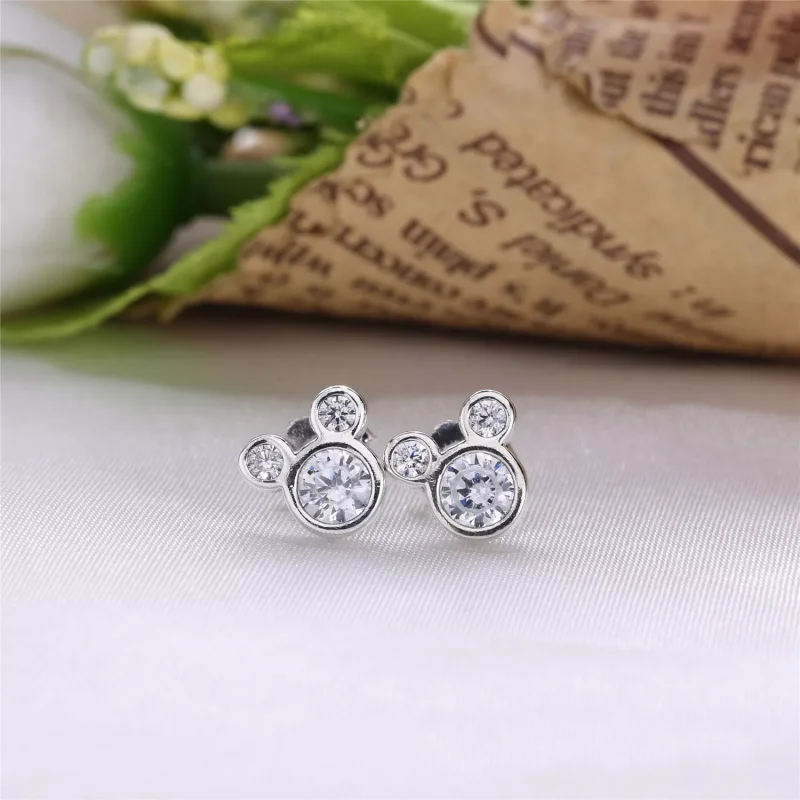 (kuva) Disney Mickey silver Nappikorvakorut - 290577CZ - Korvakorut | PANDORA - Näytä 2