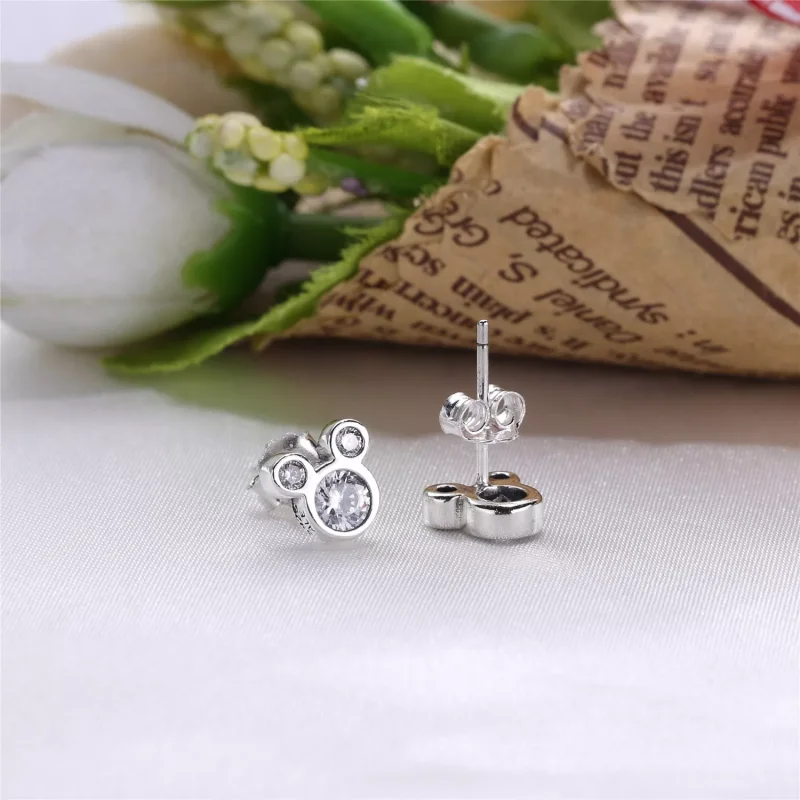(kuva) Disney Mickey silver Nappikorvakorut - 290577CZ - Korvakorut | PANDORA - Näytä 3