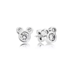 (kuva) Disney Mickey silver Nappikorvakorut - 290577CZ - Korvakorut | PANDORA