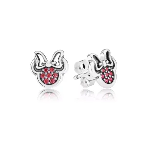 (kuva) Disney Minnie silver Nappikorvakorut - 290580CZR - Korvakorut | PANDORA