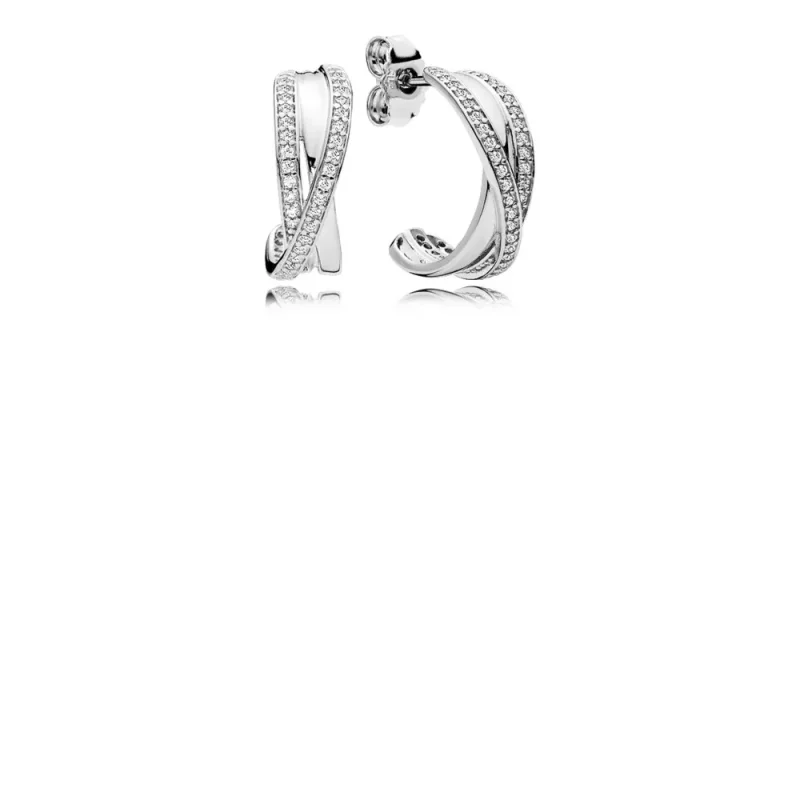 (kuva) Entwined - 290730CZ - Korvakorut | PANDORA