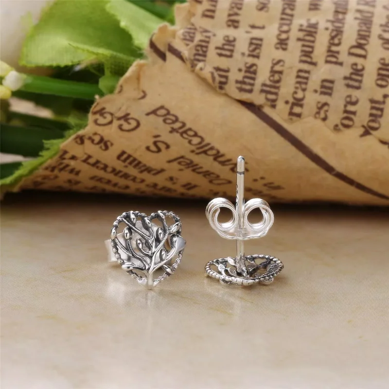 (kuva) Flourishing Hearts - 297085 - Korvakorut | PANDORA - Näytä 4