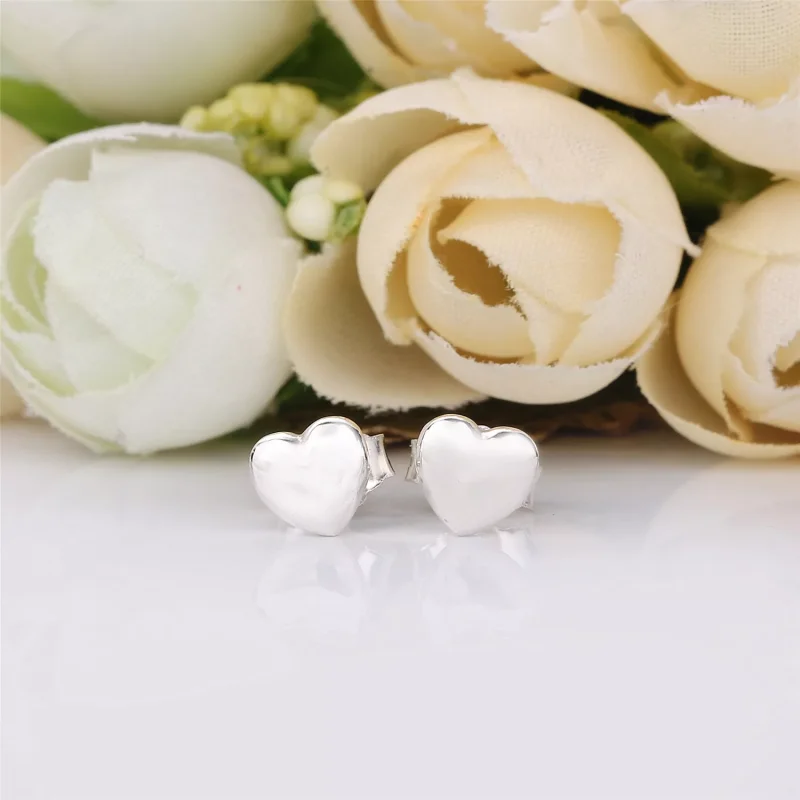 (kuva) PANDORA Birthstone hopeakorvakorut 290550 - Näytä 2