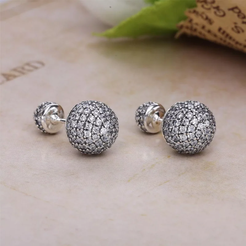 (kuva) Pavé Drops - 290737CZ - Korvakorut | PANDORA - Näytä 2