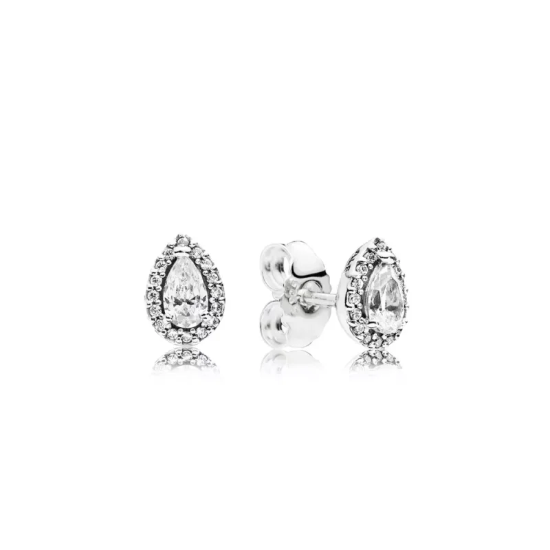 (kuva) Radiant Teardrops Nappikorvakorut - 296252CZ - Korvakorut | PANDORA