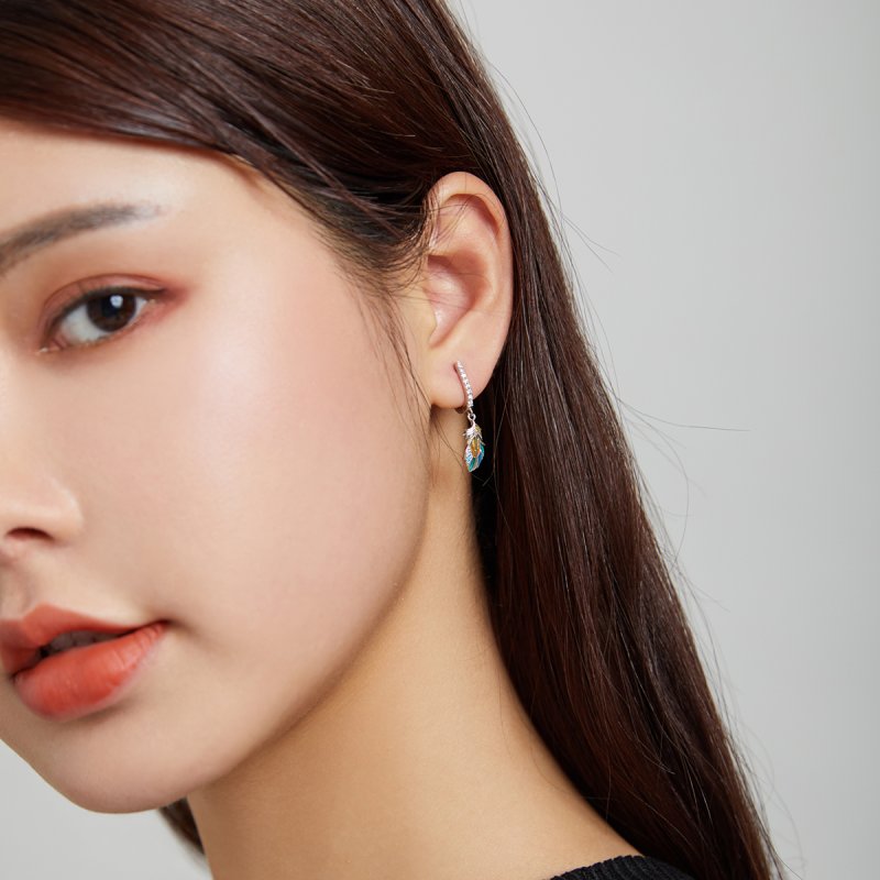(kuva) Pandora Style Iroha Rengaskorvakorut - BSE485 - Näytä 7