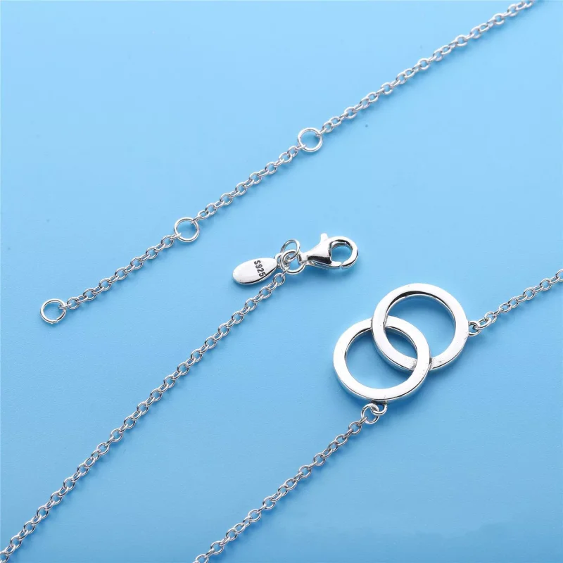 (kuva) PANDORA Circles Necklace - 396235CZ-45 - Kaulakorut ja riipukset | PANDORA - Näytä 2