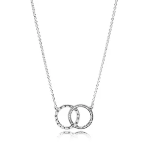(kuva) PANDORA Circles Necklace - 396235CZ-45 - Kaulakorut ja riipukset | PANDORA