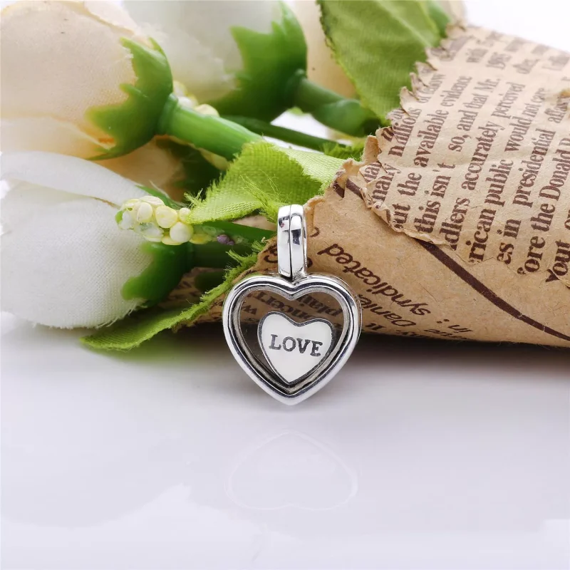 (kuva) PANDORA Floating Locket - Kelluva sydänlukko 590544A - Näytä 2