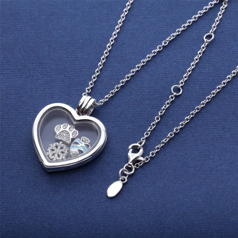 (kuva) PANDORA Floating Locket - Kelluva sydänlukko PJ00262-1 - Näytä 4