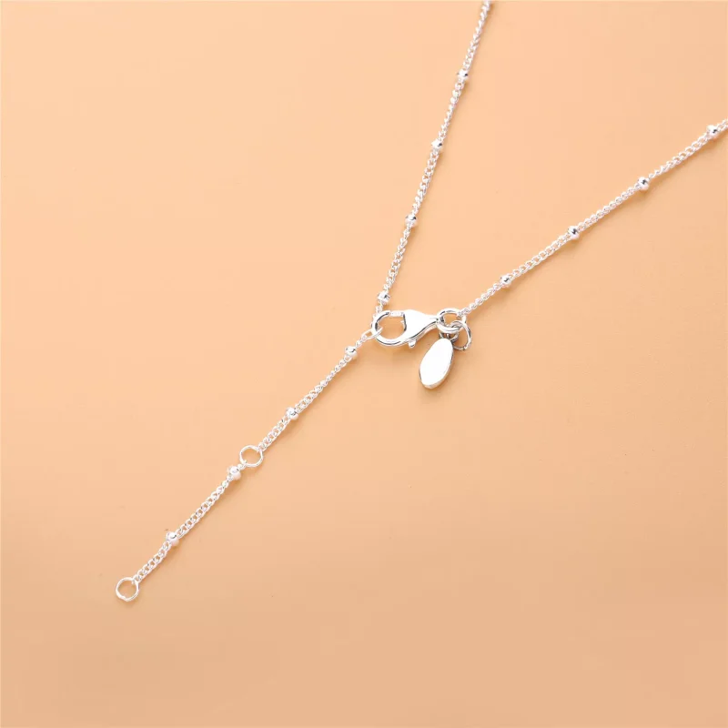 (kuva) Pandora kaulakoru 397210 Silver Beaded - Näytä 3