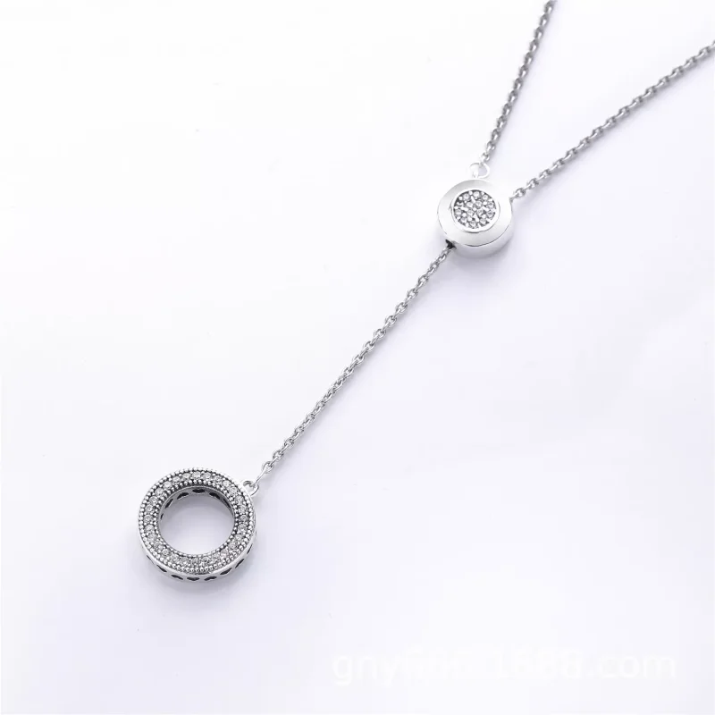 (kuva) PANDORA Logo Necklace - 397445CZ-70 - Kaulakorut ja riipukset | PANDORA - Näytä 2
