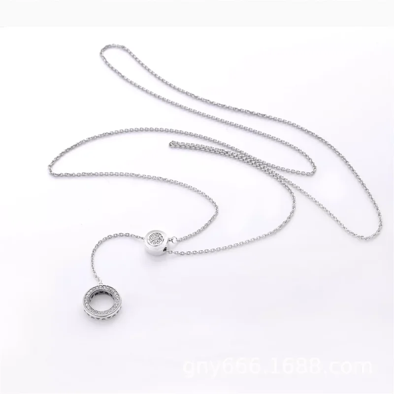 (kuva) PANDORA Logo Necklace - 397445CZ-70 - Kaulakorut ja riipukset | PANDORA - Näytä 3