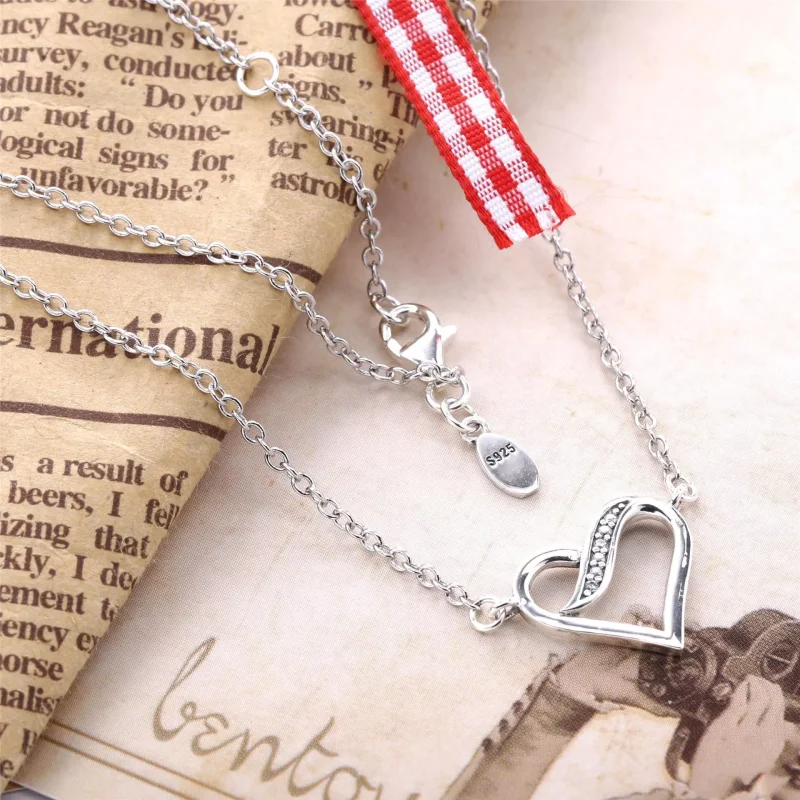 (kuva) Ribbon of Love Necklace - 590535CZ-45 - Kaulakorut ja riipukset | PANDORA - Näytä 3