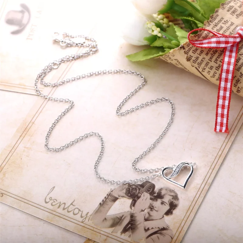 (kuva) Ribbon of Love Necklace - 590535CZ-45 - Kaulakorut ja riipukset | PANDORA - Näytä 4