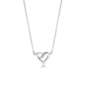 (kuva) Ribbon of Love Necklace - 590535CZ-45 - Kaulakorut ja riipukset | PANDORA