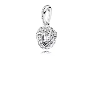 (kuva) Sparkling Love Knot - 390385CZ - Kaulakorut ja riipukset | PANDORA