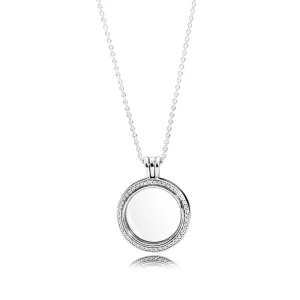 (kuva) Sparkling PANDORA Floating Locket - Kaulakorut ja riipukset | PANDORA