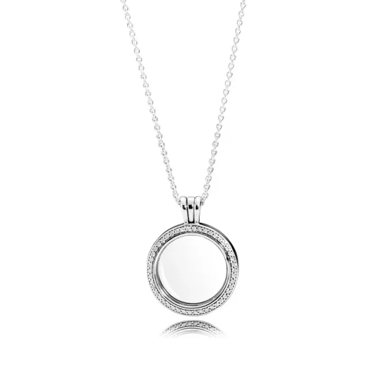 (kuva) Sparkling PANDORA Floating Locket - Kaulakorut ja riipukset | PANDORA
