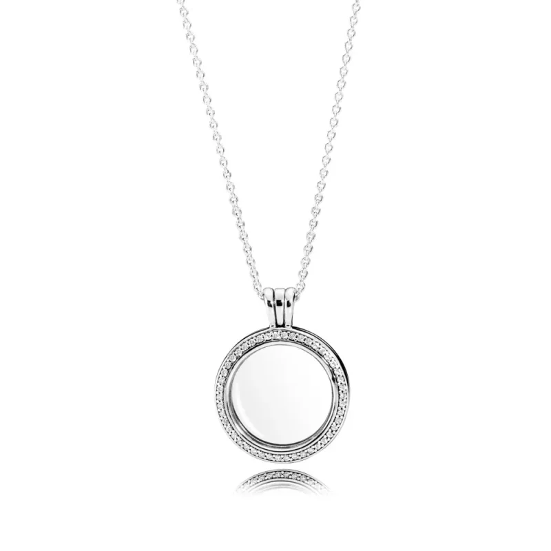 (kuva) Sparkling PANDORA Floating Locket - Kaulakorut ja riipukset | PANDORA