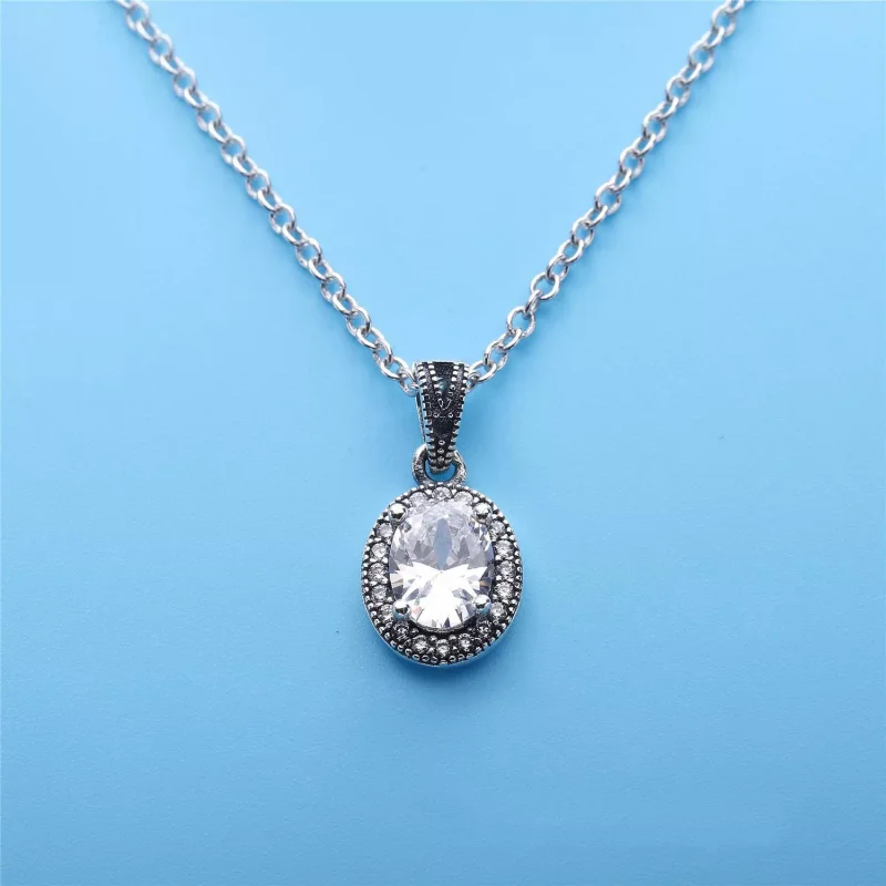(kuva) Vintage Elegance Pendant - 396246CZ - Kaulakorut ja riipukset | PANDORA - Näytä 4