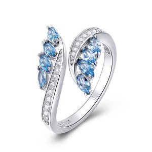 (kuva) Pandora-tyylinen Elegantti Pajunokka Avorengas - BSR005