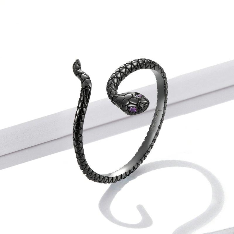 (kuva) Pandora-tyylinen Mystic Snake -avorengas - BSR236 - Näytä 2