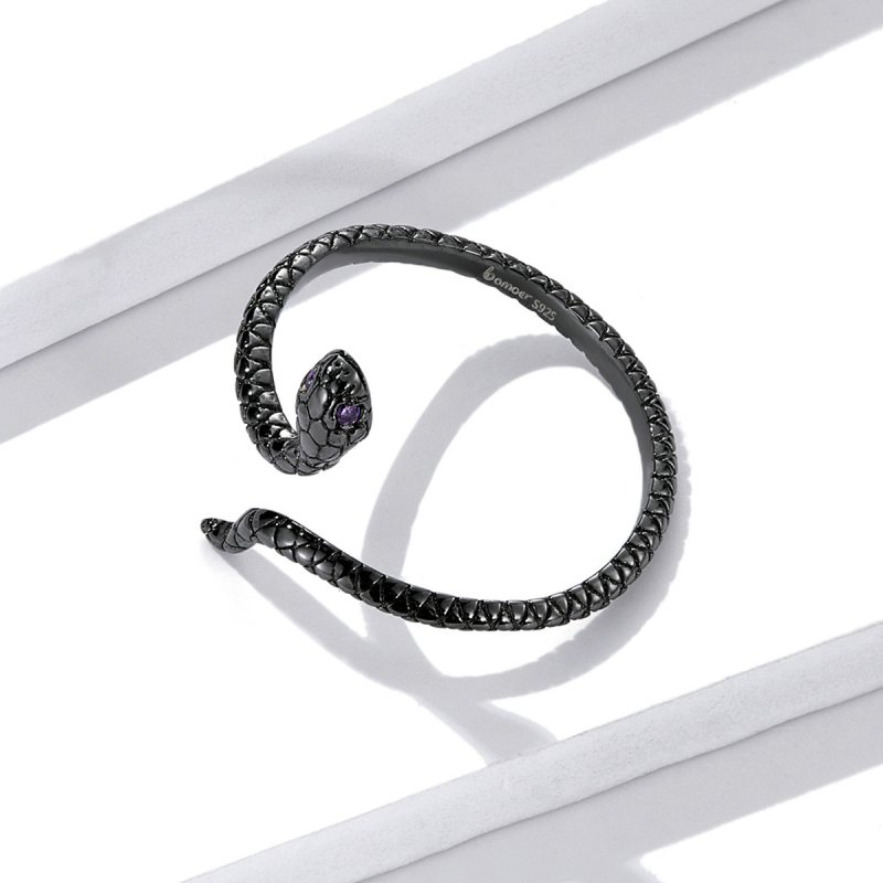(kuva) Pandora-tyylinen Mystic Snake -avorengas - BSR236 - Näytä 3
