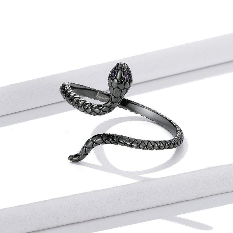 (kuva) Pandora-tyylinen Mystic Snake -avorengas - BSR236 - Näytä 4