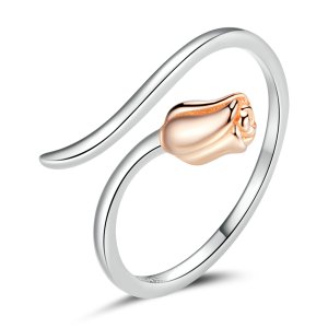 (kuva) Pandora Style A Rose Open Ring - SCR761