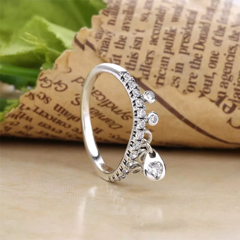 (kuva) Chandelier Droplets - 197108CZ - Sormukset | PANDORA - Näytä 3