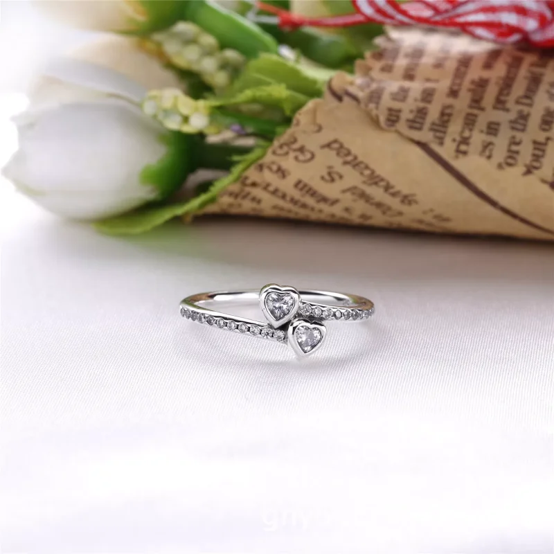 (kuva) Forever Hearts Ring - 191023CZ - Sormukset | PANDORA - Näytä 2
