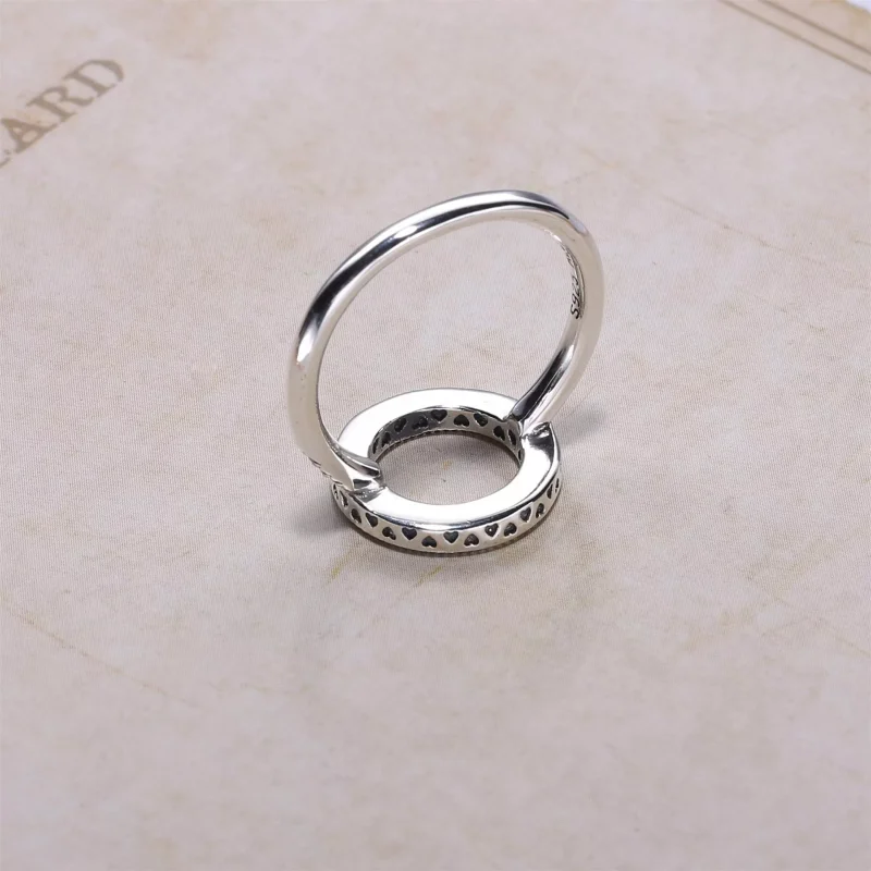(kuva) Hearts of PANDORA Halo Ring - 191039CZ - Sormukset | PANDORA - Näytä 3