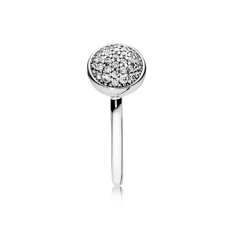 (kuva) PANDORA Dazzling Droplet hopeasormus - Näytä 4