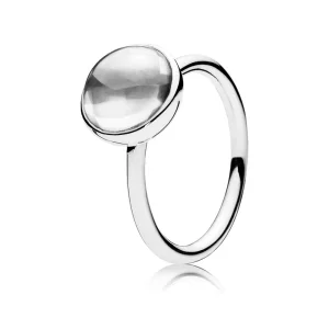 (kuva) PANDORA Poetic Droplet hopeasormus 190982CZ