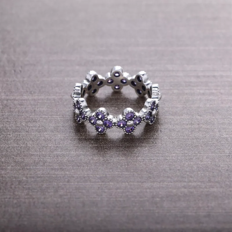 (kuva) PANDORA sormus - Itämainen kukka 191000CZ - Näytä 4