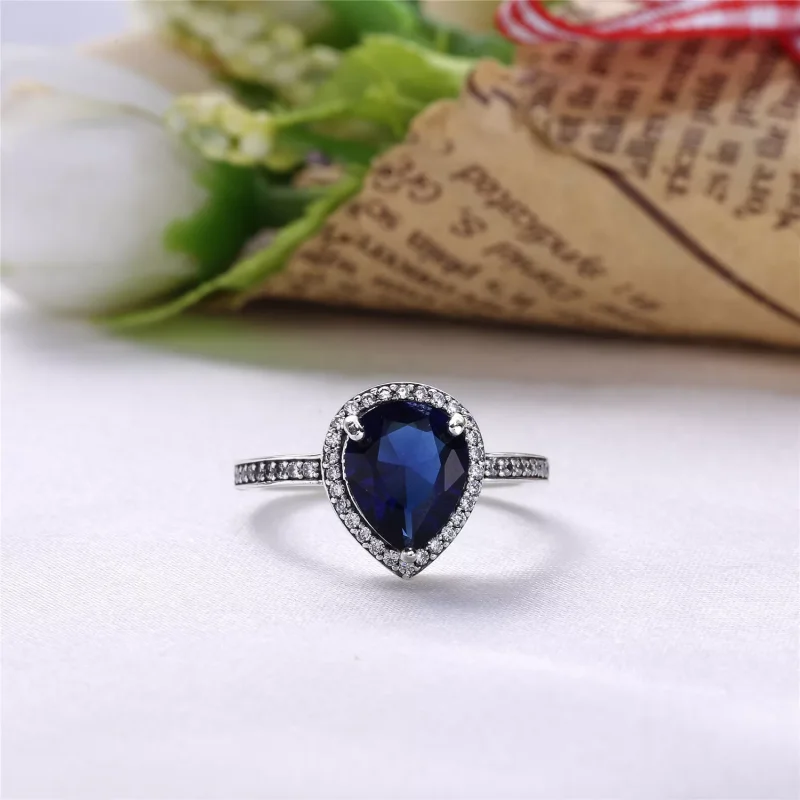 (kuva) Radiant Teardrop Ring - 196251CZ - Sormukset | PANDORA - Näytä 4