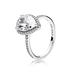 (kuva) Radiant Teardrop Ring - 196251CZ - Sormukset | PANDORA